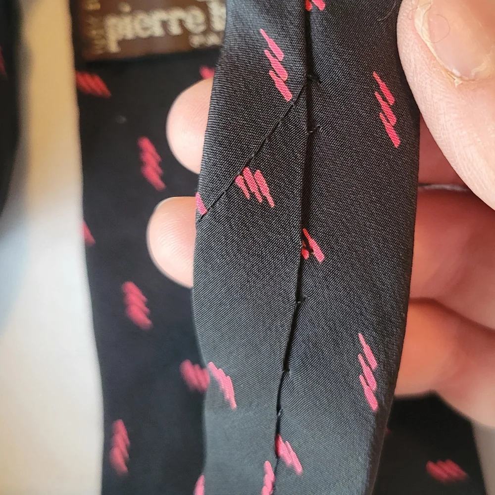 Pierre Balmain Paris Silk Tie Luxury Designer Necktie for Men French Luxury